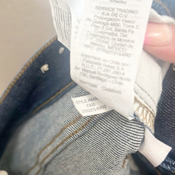 Madewell Dark Wash 9" Midrise Women's Skinny Jeans - Picture 11 of 13